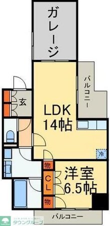 ジュイール狭山ライダーズハウスの物件間取画像